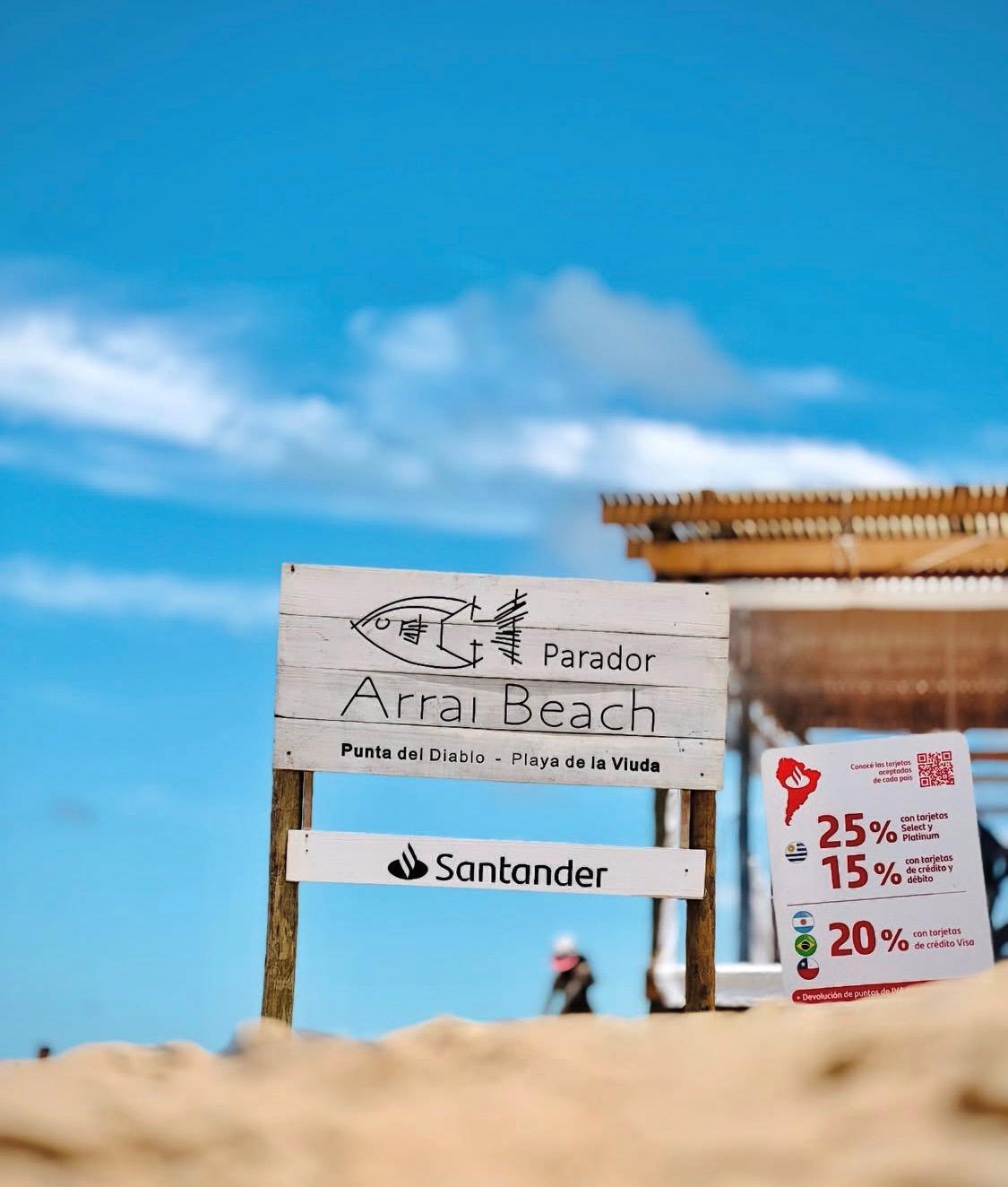 Mesa en la playa
